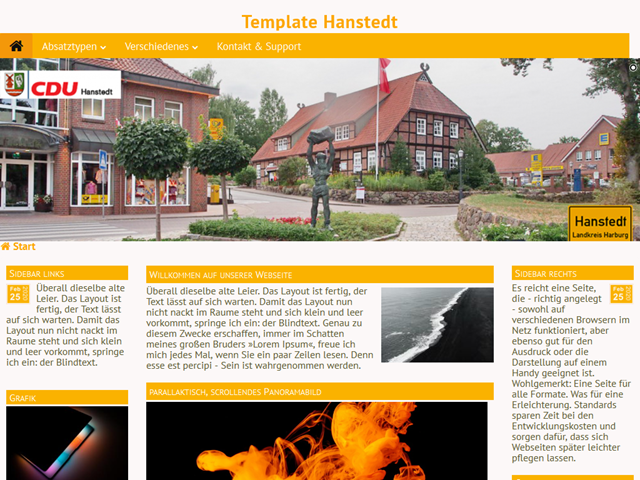 Template Hanstedt