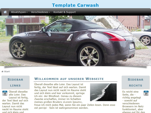 Template Carwash
