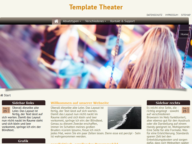 Template Theater